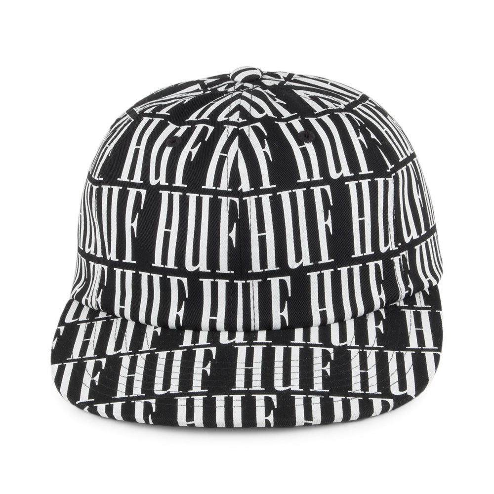Casquette 6 Panel Night Market noir HUF