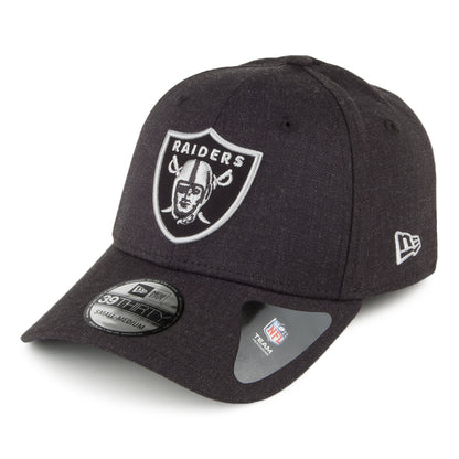 Casquette 39THIRTY Heather Essential Las Vegas Raiders noir chiné NEW ERA