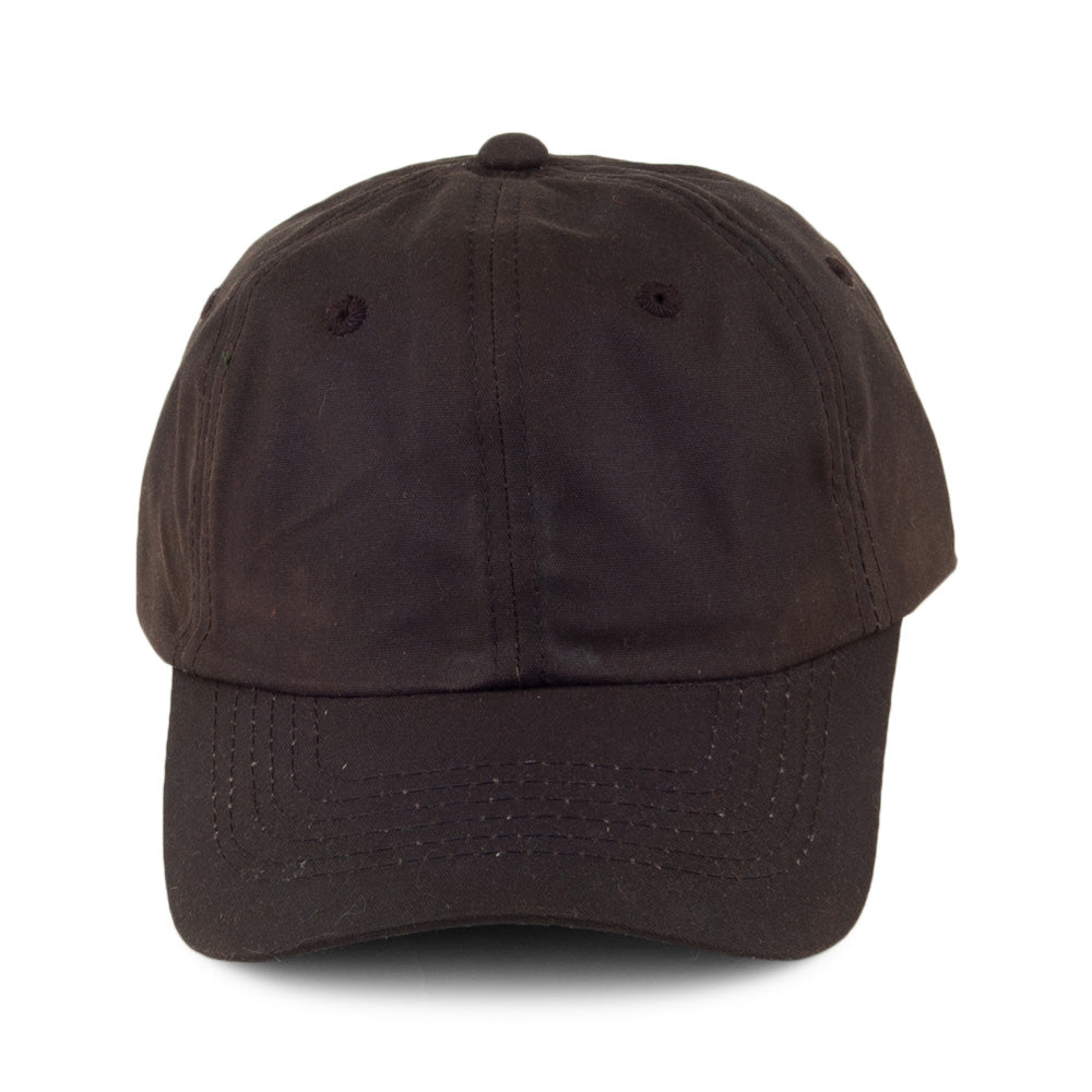 Casquette en Toile Cirée Non Structurée marron DORFMAN PACIFIC