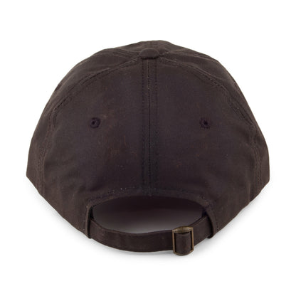 Casquette en Toile Cirée Non Structurée marron DORFMAN PACIFIC