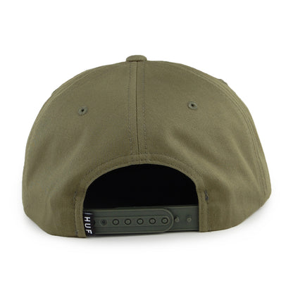 Casquette Snapback Triple Triangle olive HUF