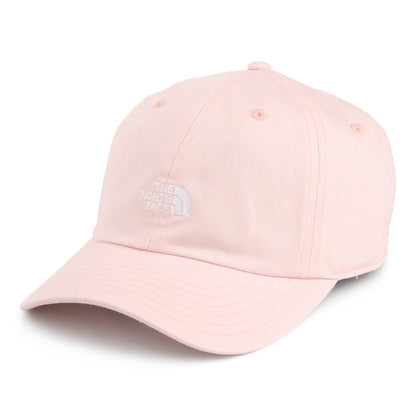 Casquette Délavé Washed Norm en Coton rose clair THE NORTH FACE