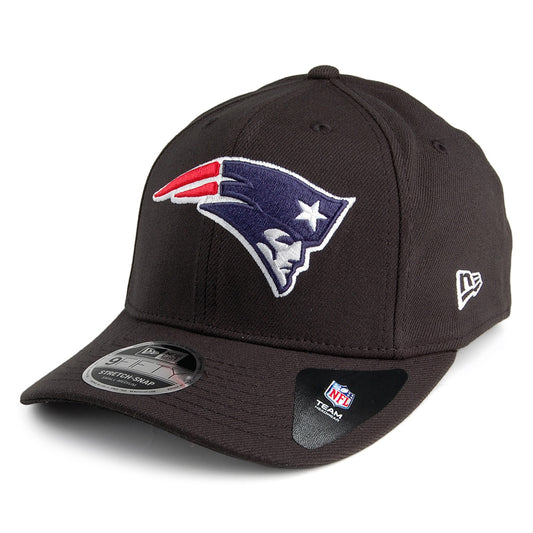 Casquette Snapback 9FIFTY NFL Stretch Snap New England Patriots noir NEW ERA