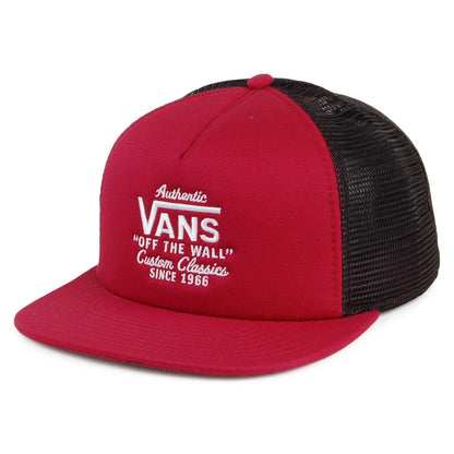 Casquette Trucker Galer bordeaux VANS
