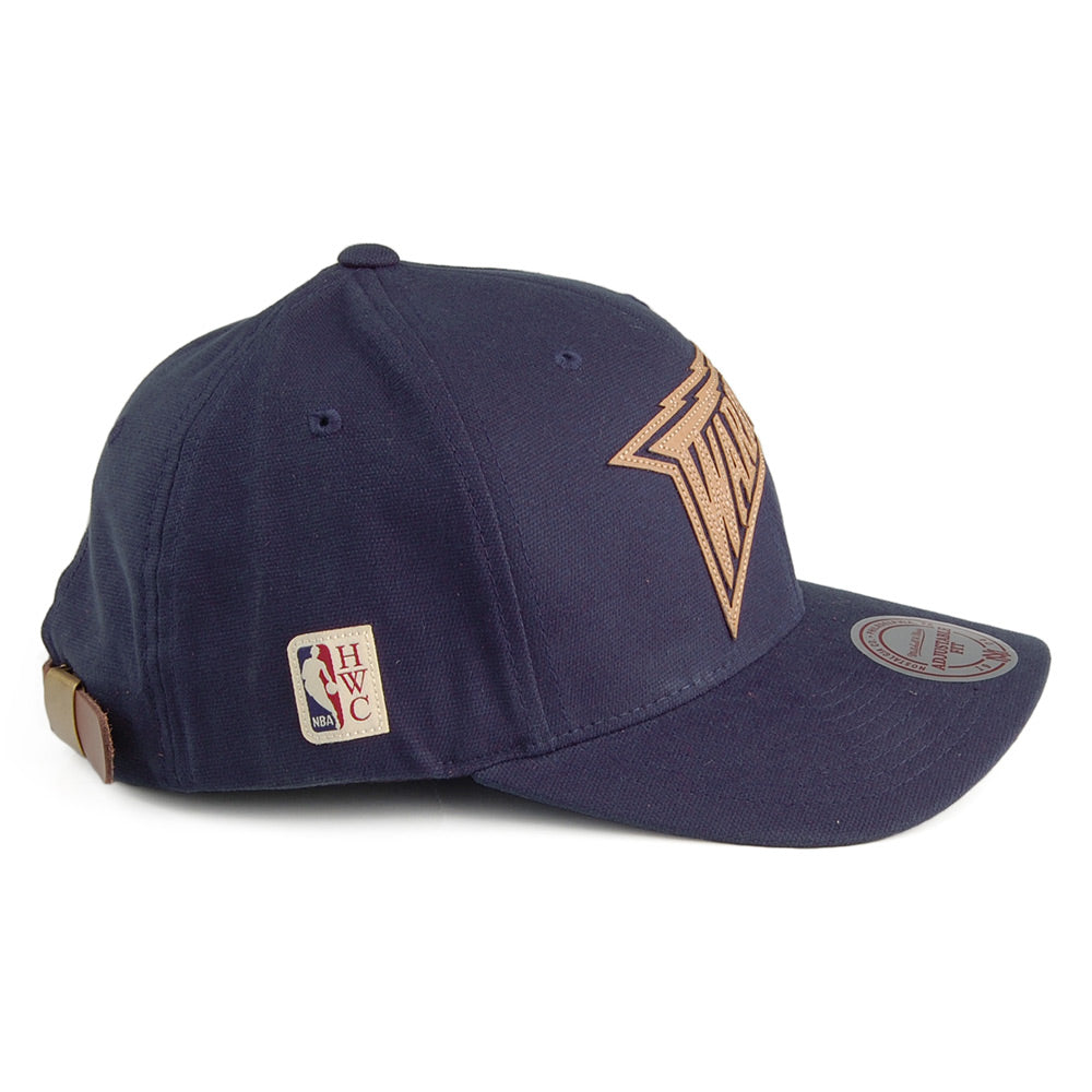 Casquette Gameplan Golden State Warriors bleu marine MITCHELL & NESS