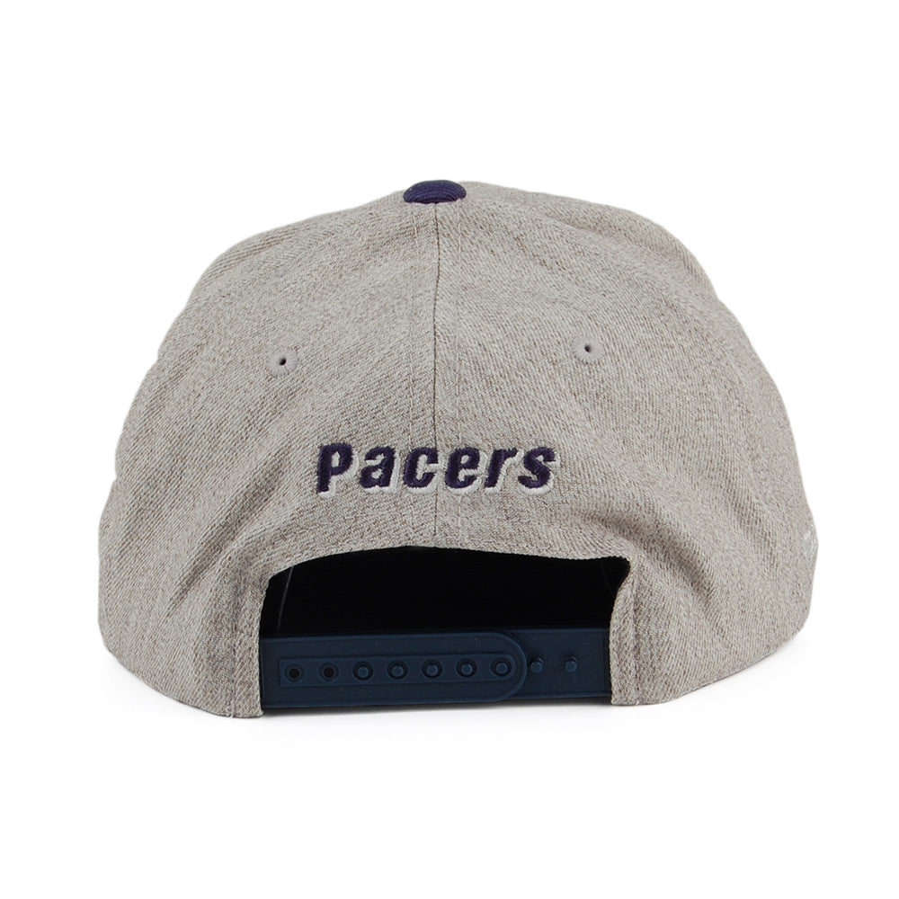 Casquette Snapback Hometown Indiana Pacers gris-bleu marine MITCHELL & NESS