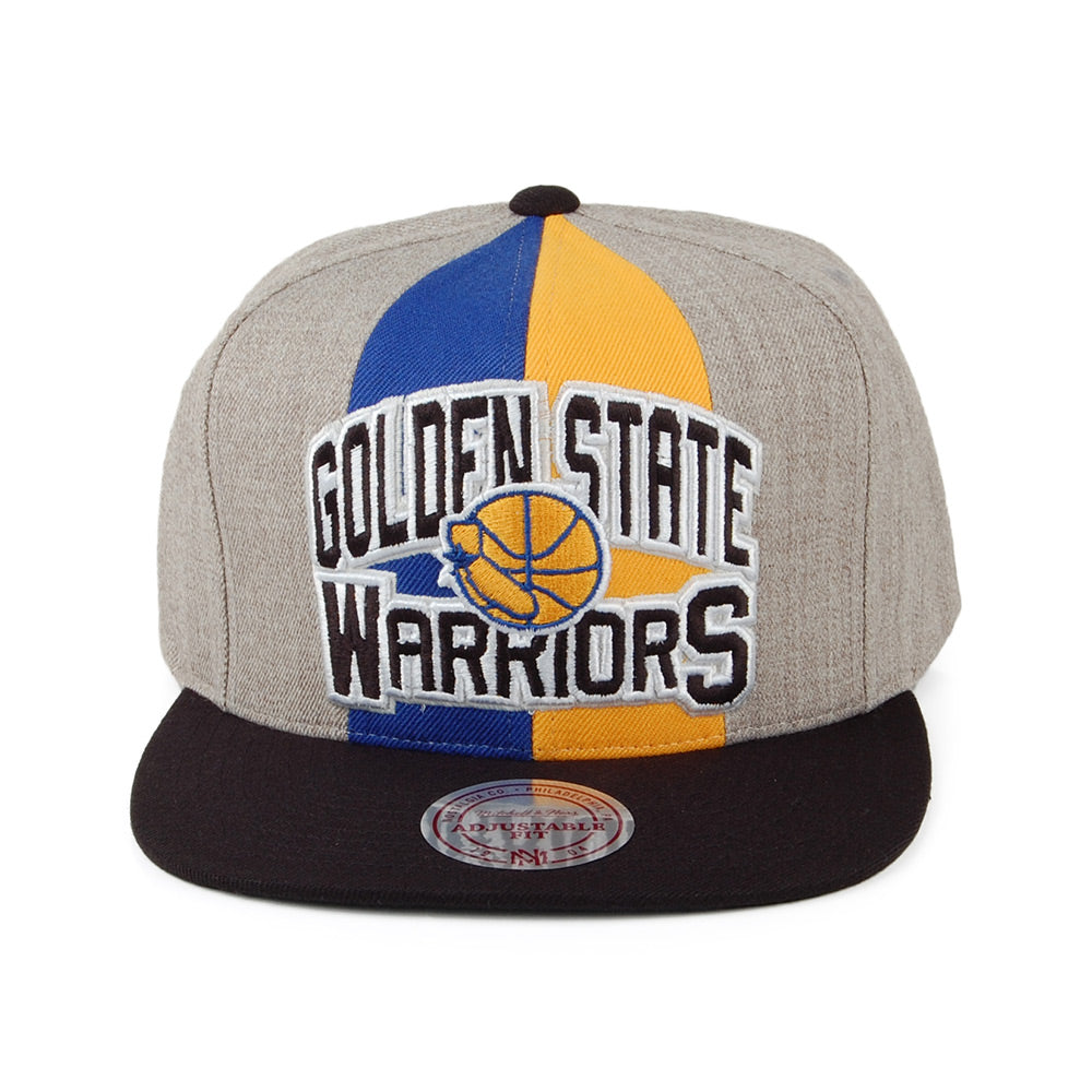 Casquette Snapback Equip Golden State Warriors gris MITCHELL & NESS