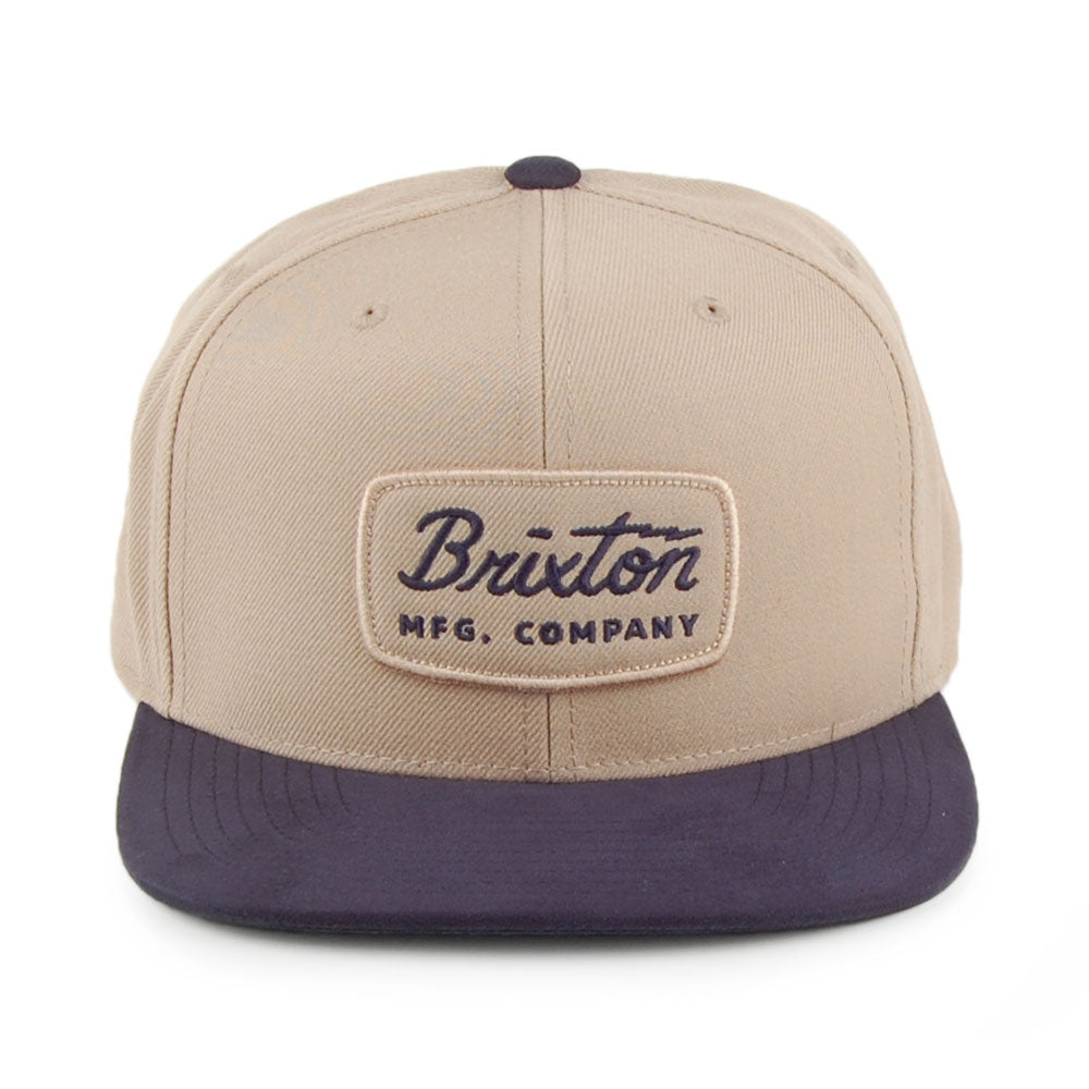 Casquette Snapback Jolt MP khaki-bleu marine BRIXTON