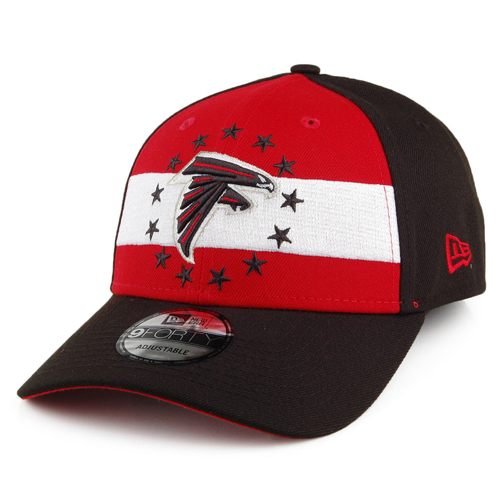 Casquette 9FORTY NFL Draft Atlanta Falcons rouge-noir NEW ERA