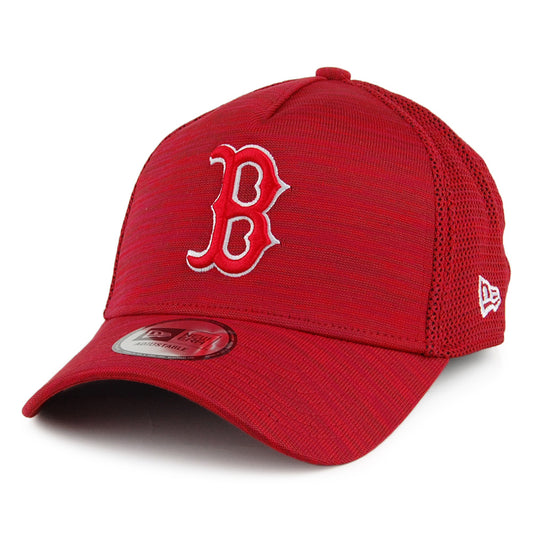 Casquette 9FORTY A-Frame Engineered Fit Boston Red Sox rouge mélangé NEW ERA
