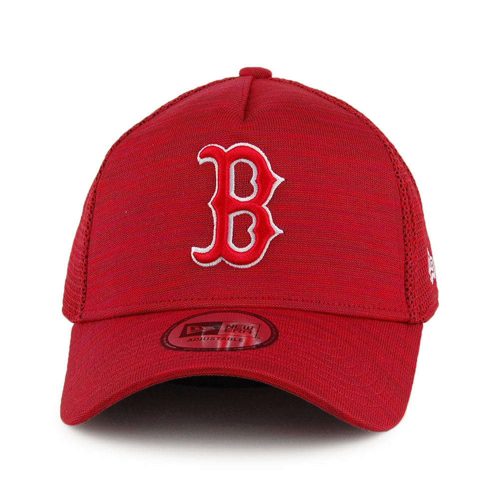 Casquette 9FORTY A-Frame Engineered Fit Boston Red Sox rouge mélangé NEW ERA