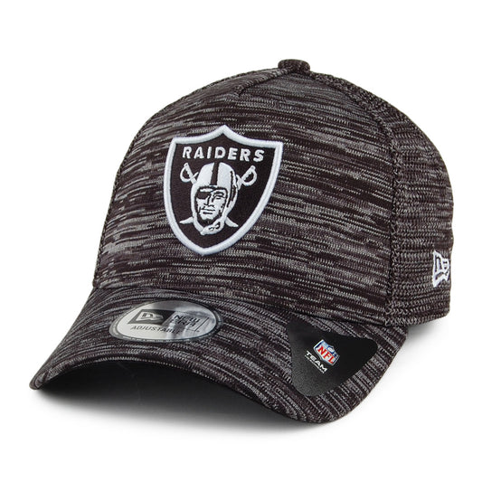 Casquette 9FORTY Engineered Fit A-Frame Las Vegas Raiders mélange de noirs NEW ERA