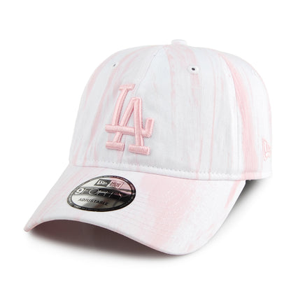 Casquette 9FORTY Tie Dye Pastel L.A. Dodgers rose-blanc NEW ERA