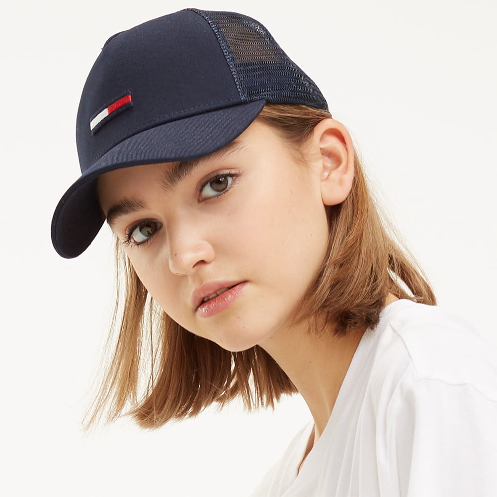 Casquette Trucker Flag bleu marine foncé TOMMY HILFIGER