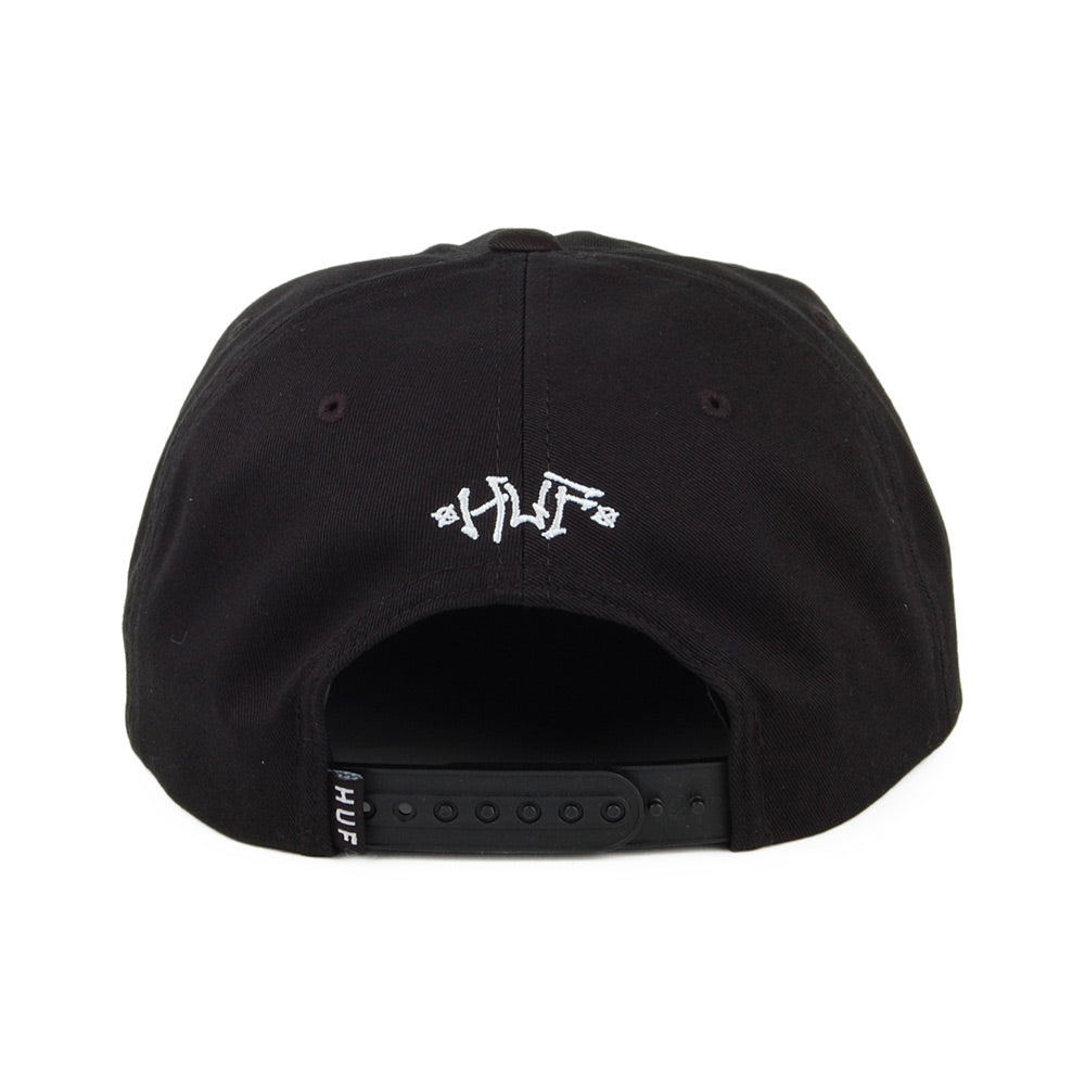 Casquette Snapback Bone Classic H noir HUF