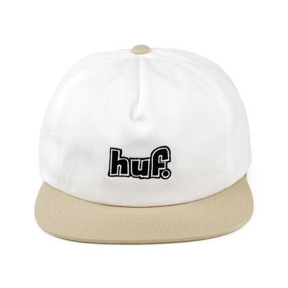 Casquette Strapback en Coton 1993 Logo blanc HUF