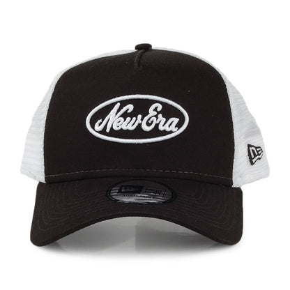 Casquette Trucker Oval Script noir NEW ERA