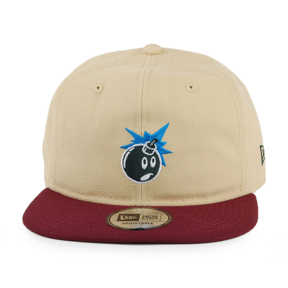 Casquette Snapback New Era Keen jaune-bordeaux THE HUNDREDS