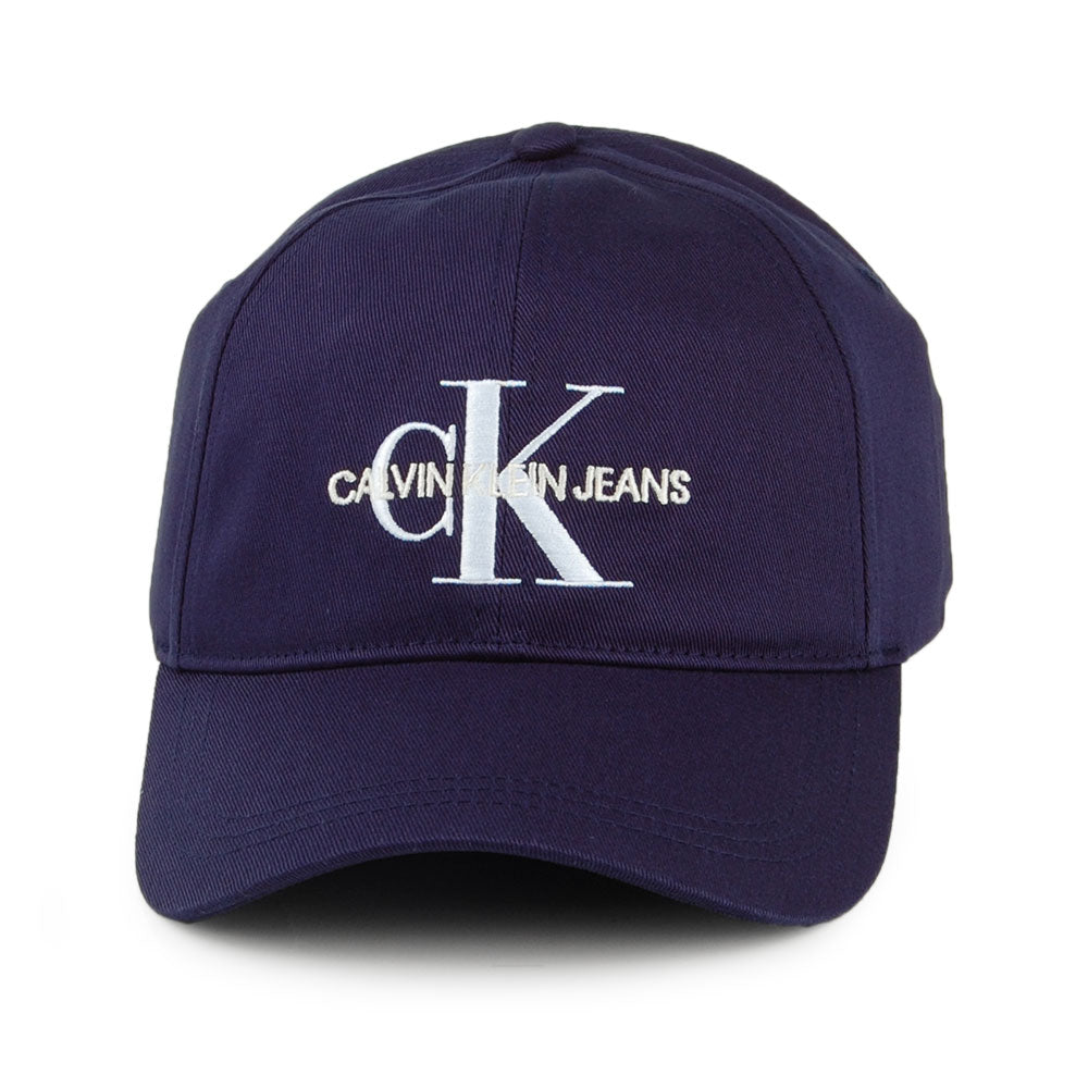Casquette J Monogram bleu marine CALVIN KLEIN