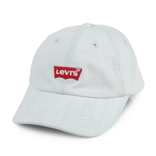 Casquette en Jean Mid Batwing bleu clair LEVI'S
