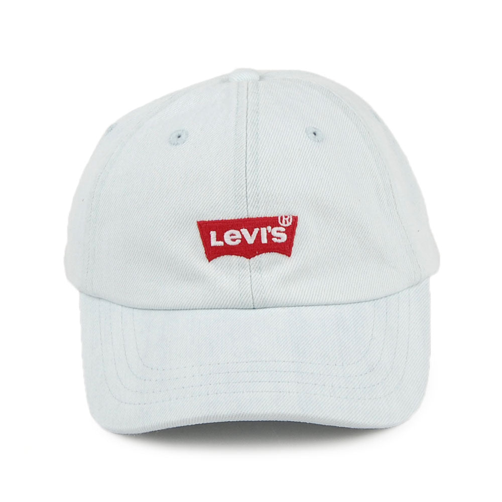 Casquette en Jean Mid Batwing bleu clair LEVI'S