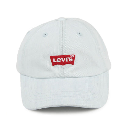 Casquette en Jean Mid Batwing bleu clair LEVI'S