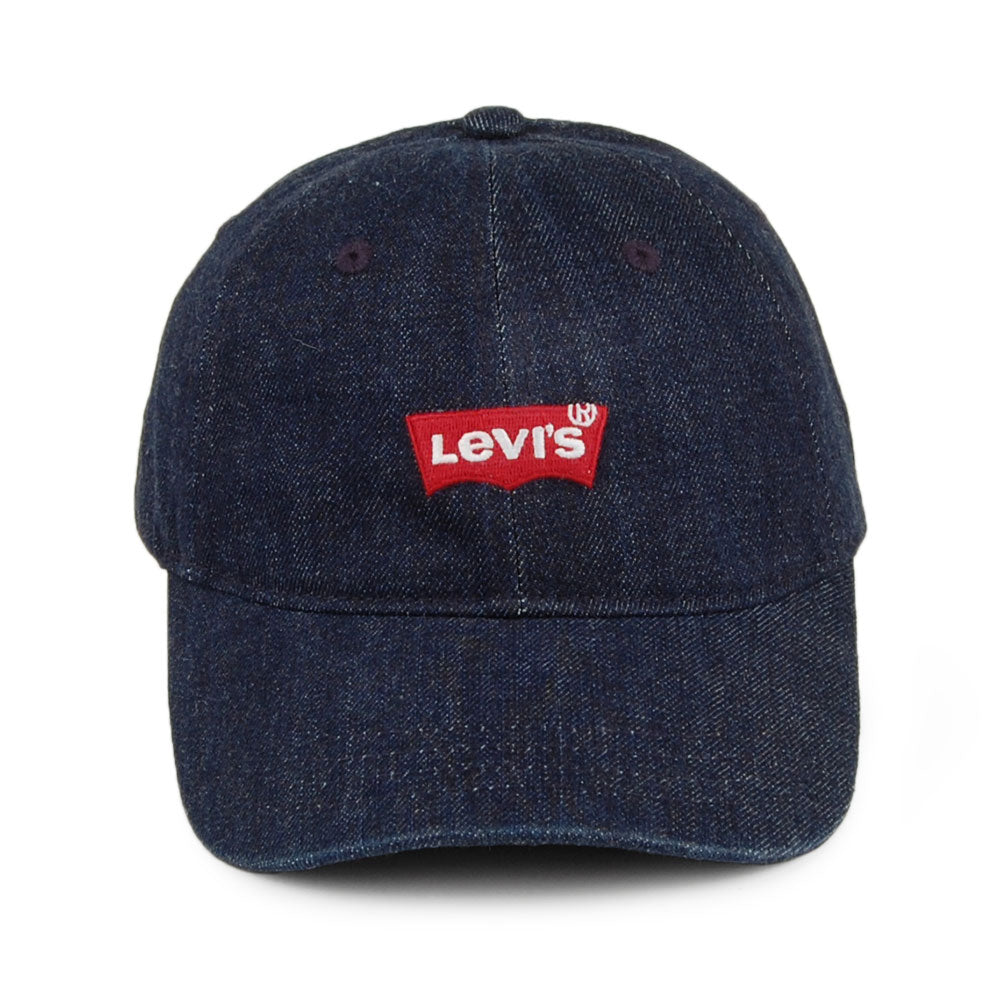 Casquette en Jean Mid Batwing bleu foncé LEVI'S
