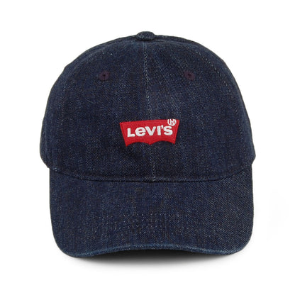 Casquette en Jean Mid Batwing bleu foncé LEVI'S