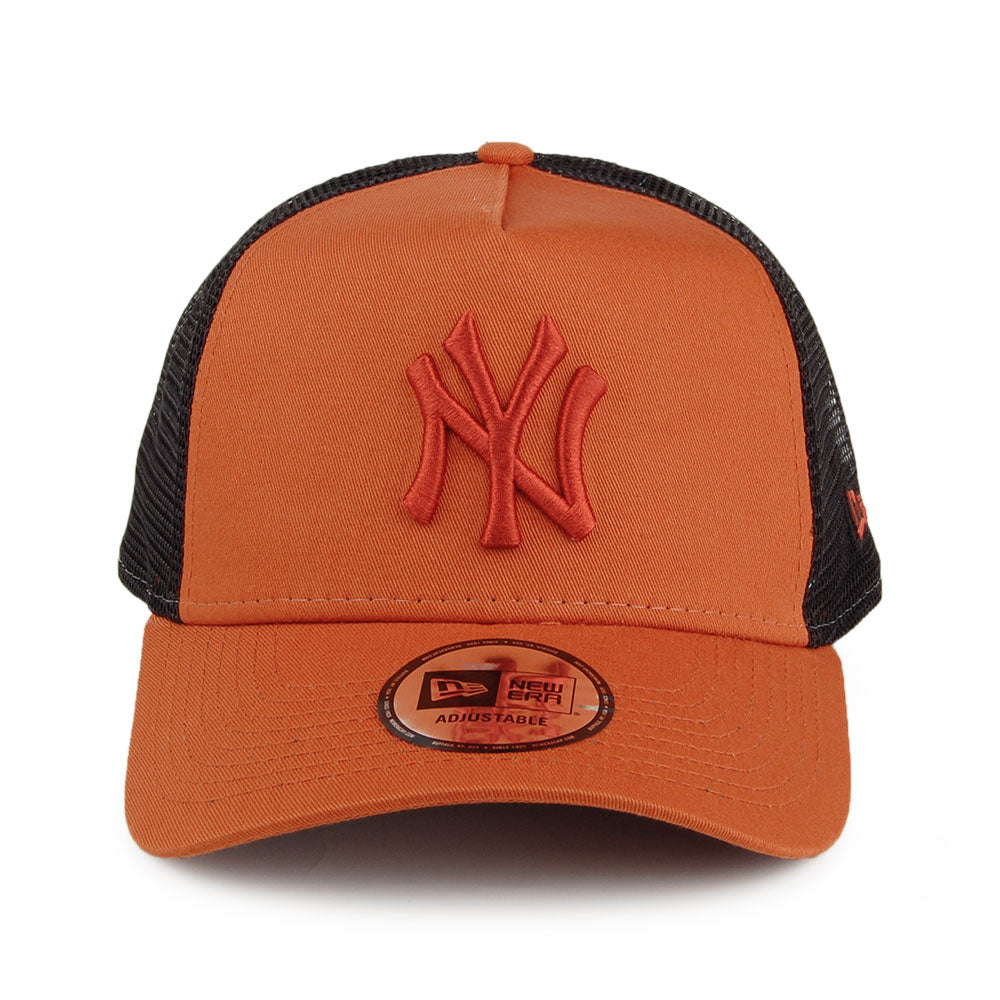 Casquette Trucker MLB League Essential NY Yankees rouille-noir NEW ERA