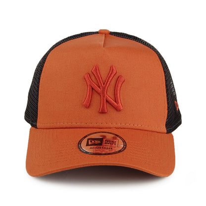 Casquette Trucker MLB League Essential NY Yankees rouille-noir NEW ERA