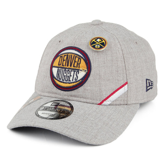 Casquette 9TWENTY NBA Draft Denver Nuggets gris chiné NEW ERA
