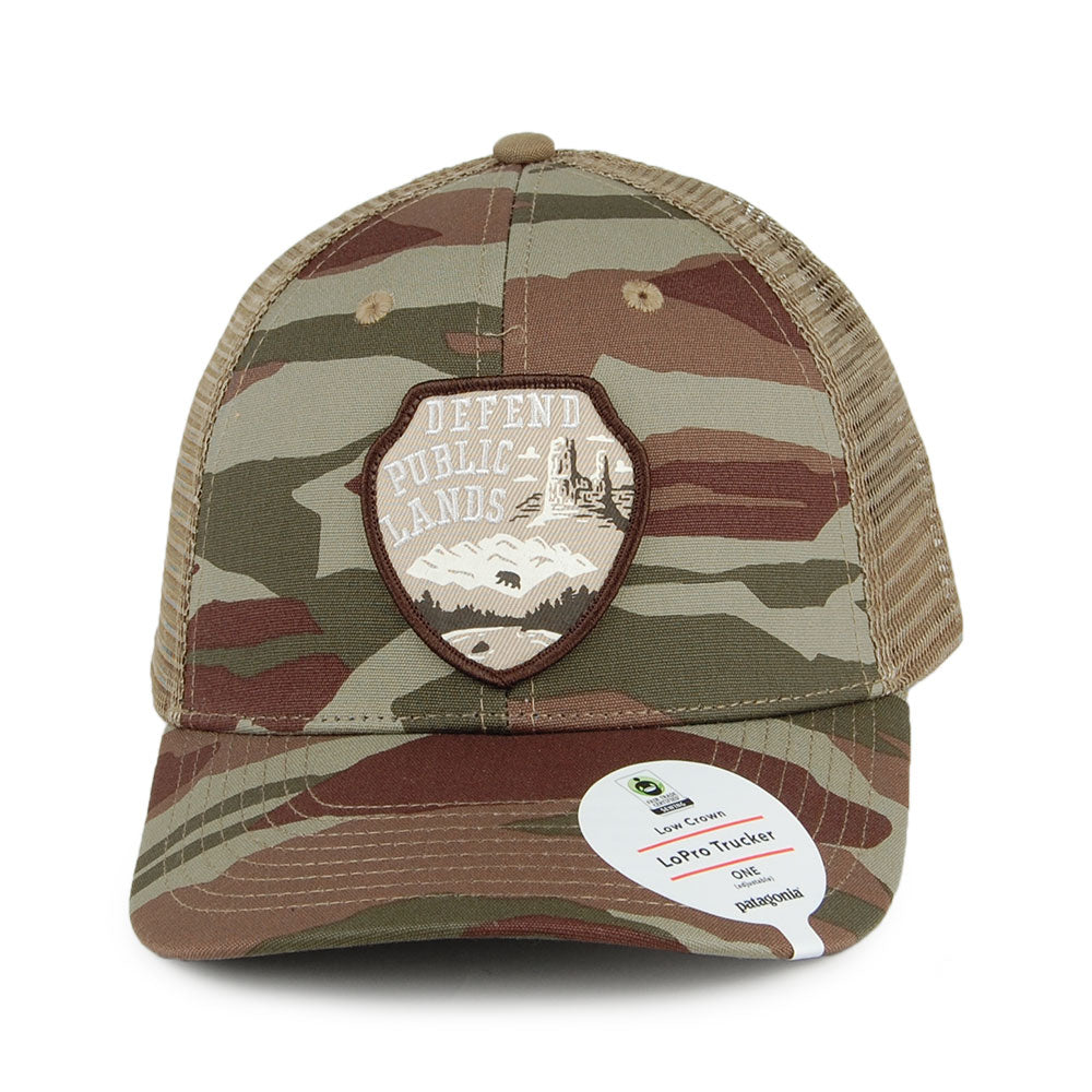 Casquette Trucker LoPro Defend Public Lands camouflage PATAGONIA