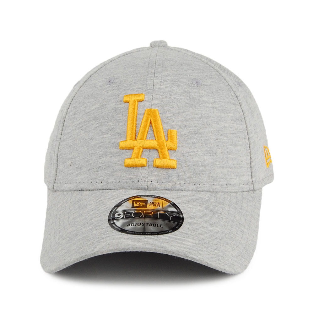 Casquette 9FORTY MLB Jersey Essential L.A. Dodgers gris-jaune NEW ERA