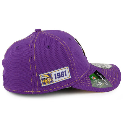 Casquette 39THIRTY NFL Onfield Road Minnesota Vikings violet NEW ERA