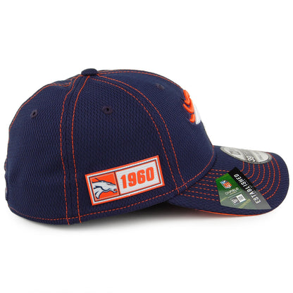 Casquette 39THIRTY NFL Onfield Road Denver Broncos bleu marine NEW ERA