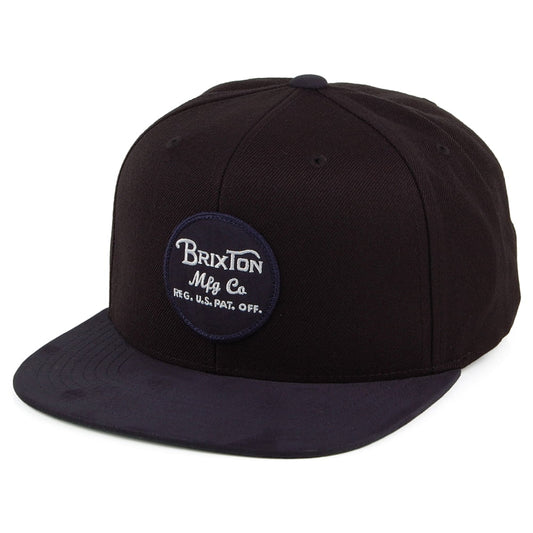 Casquette Snapback Wheeler noir-bleu marine BRIXTON