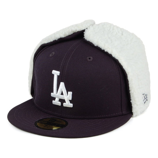 Casquette Protège-Oreilles 59FIFTY MLB Dogear L.A. Dodgers bleu marine NEW ERA