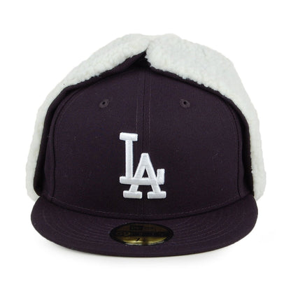 Casquette Protège-Oreilles 59FIFTY MLB Dogear L.A. Dodgers bleu marine NEW ERA