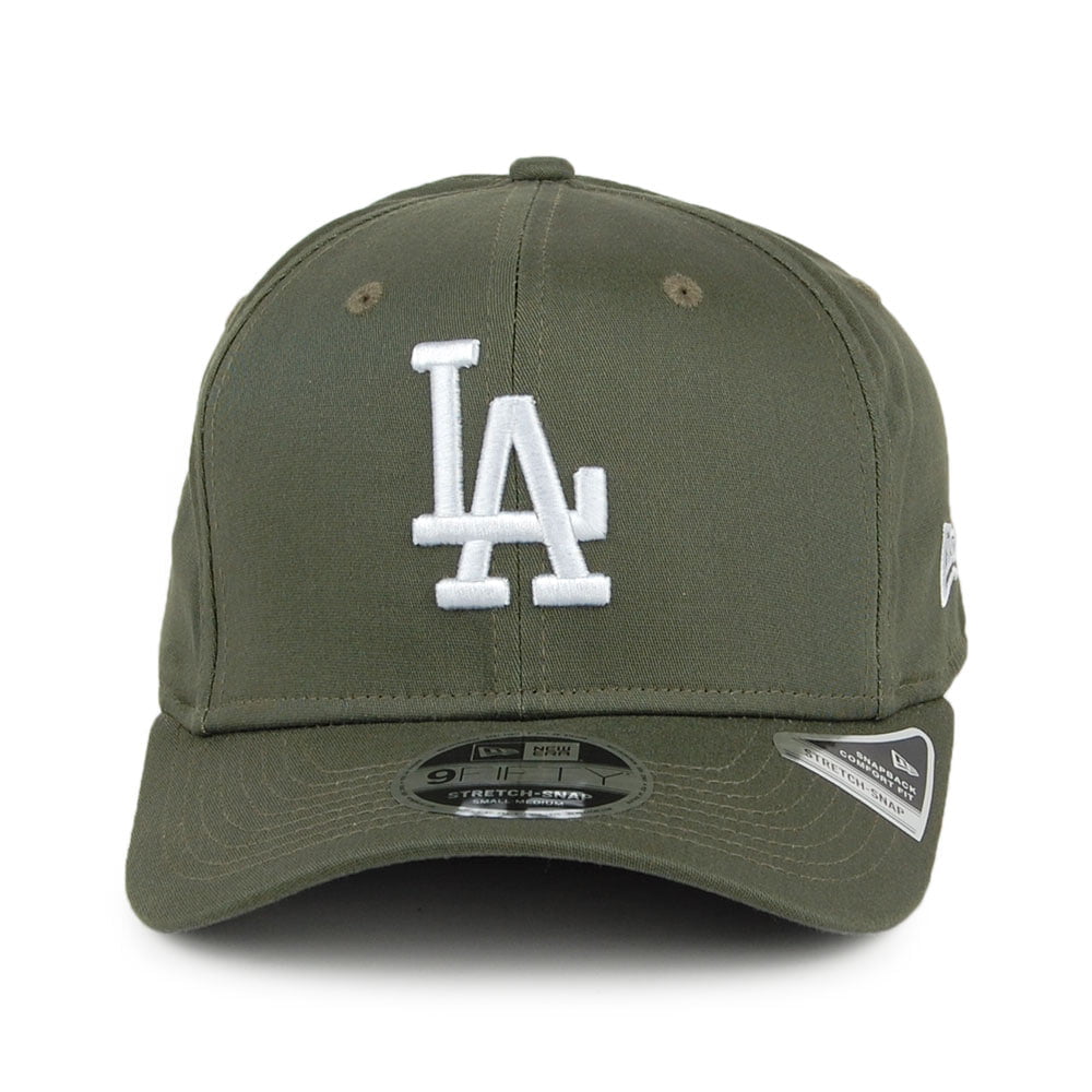 Casquette Snapback 9FIFTY MLB Tonal Stretch L.A. Dodgers olive NEW ERA