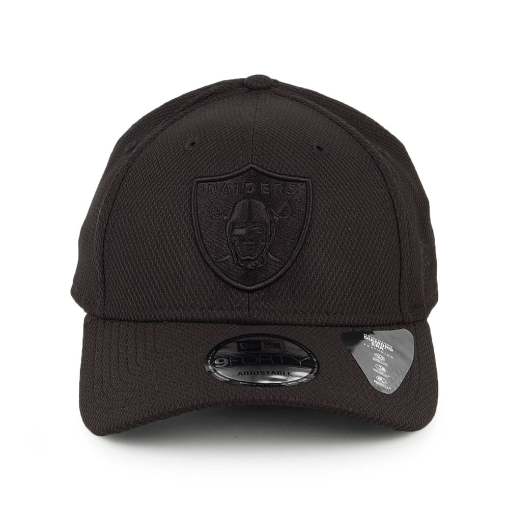 Casquette 9FORTY NFL Mono Team Colour Las Vegas Raiders noir NEW ERA