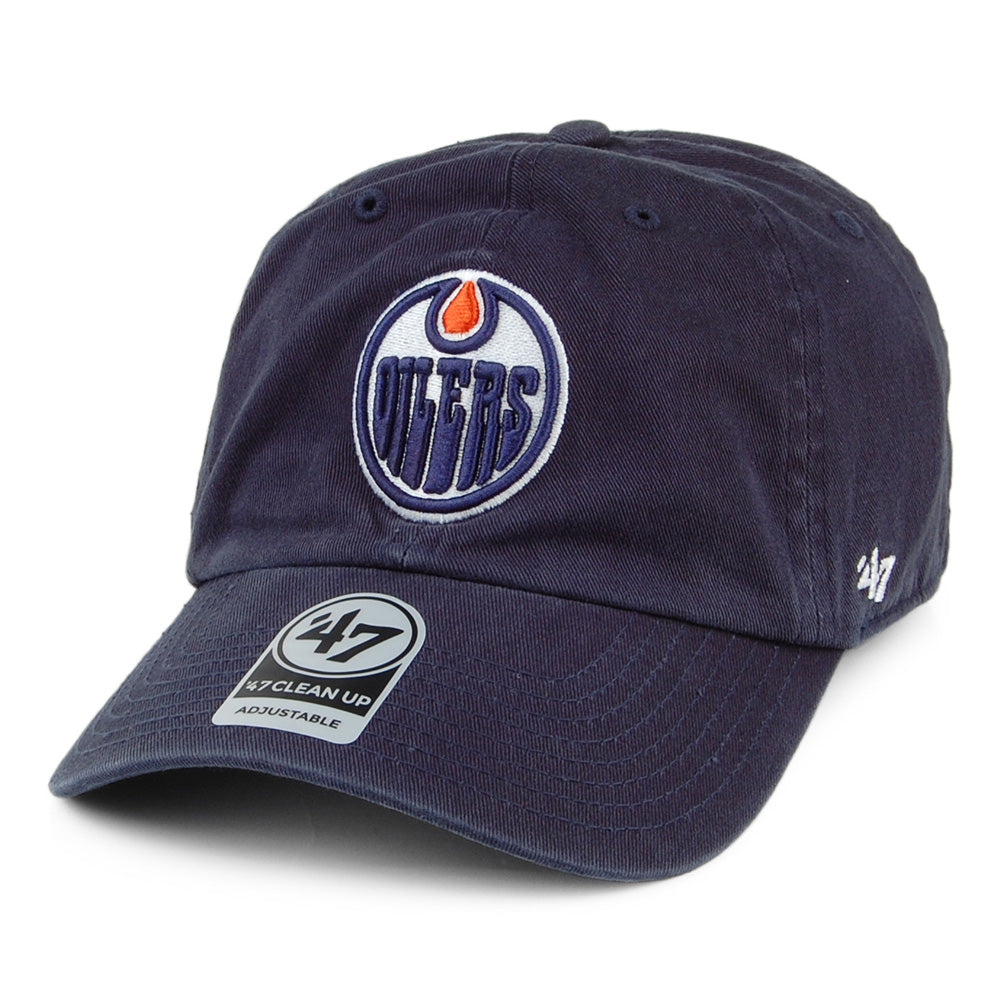 Casquette NHL Clean Up Edmonton Oilers bleu marine 47 BRAND