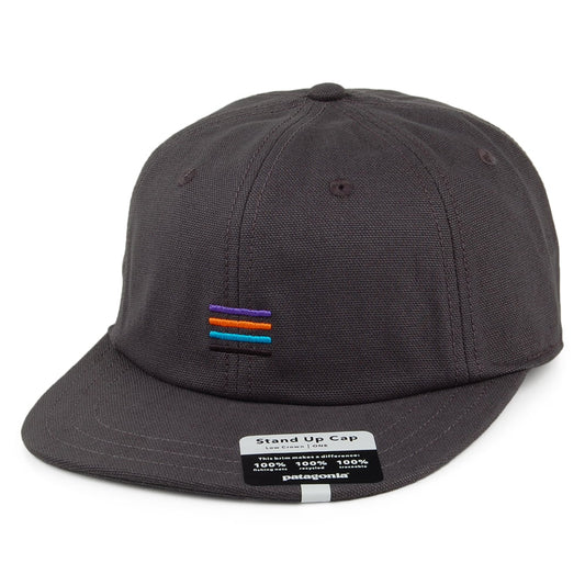 Casquette en Coton Bio Stand Up gris PATAGONIA