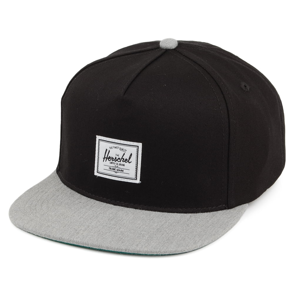 Casquette Snapback Whaler Classic noir-gris HERSCHEL SUPPLY CO.