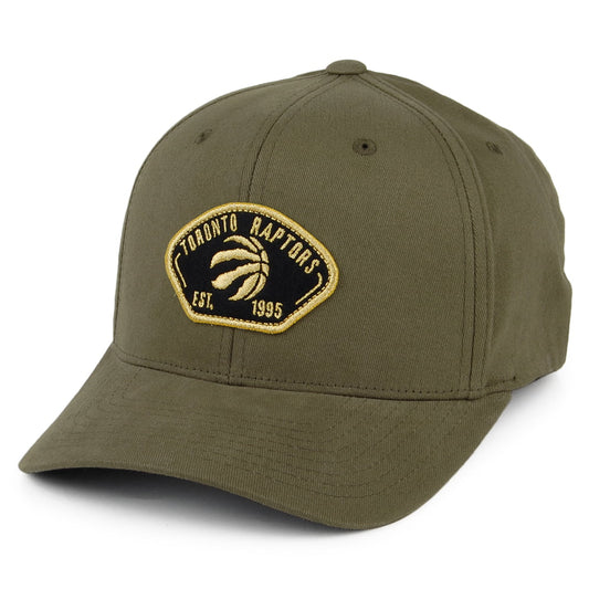 Casquette Snapback Captain Toronto Raptors olive MITCHELL & NESS