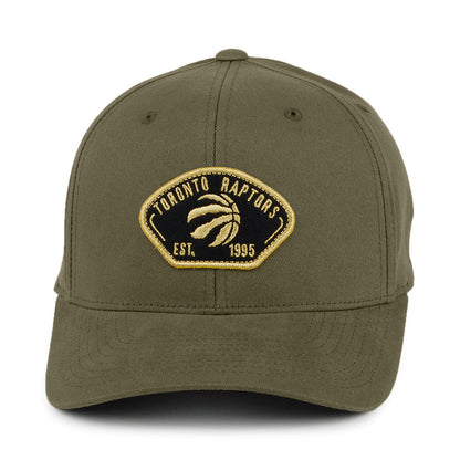 Casquette Snapback Captain Toronto Raptors olive MITCHELL & NESS