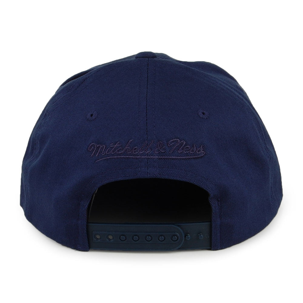 Casquette Snapback Team Logo Deadstock Indiana Pacers bleu marine MITCHELL & NESS