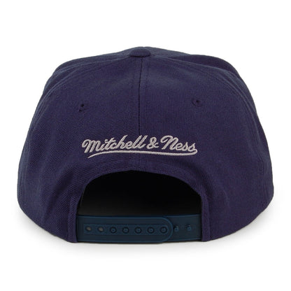 Casquette Snapback Core Wool Solid Georgetown Hoyas bleu marine MITCHELL & NESS