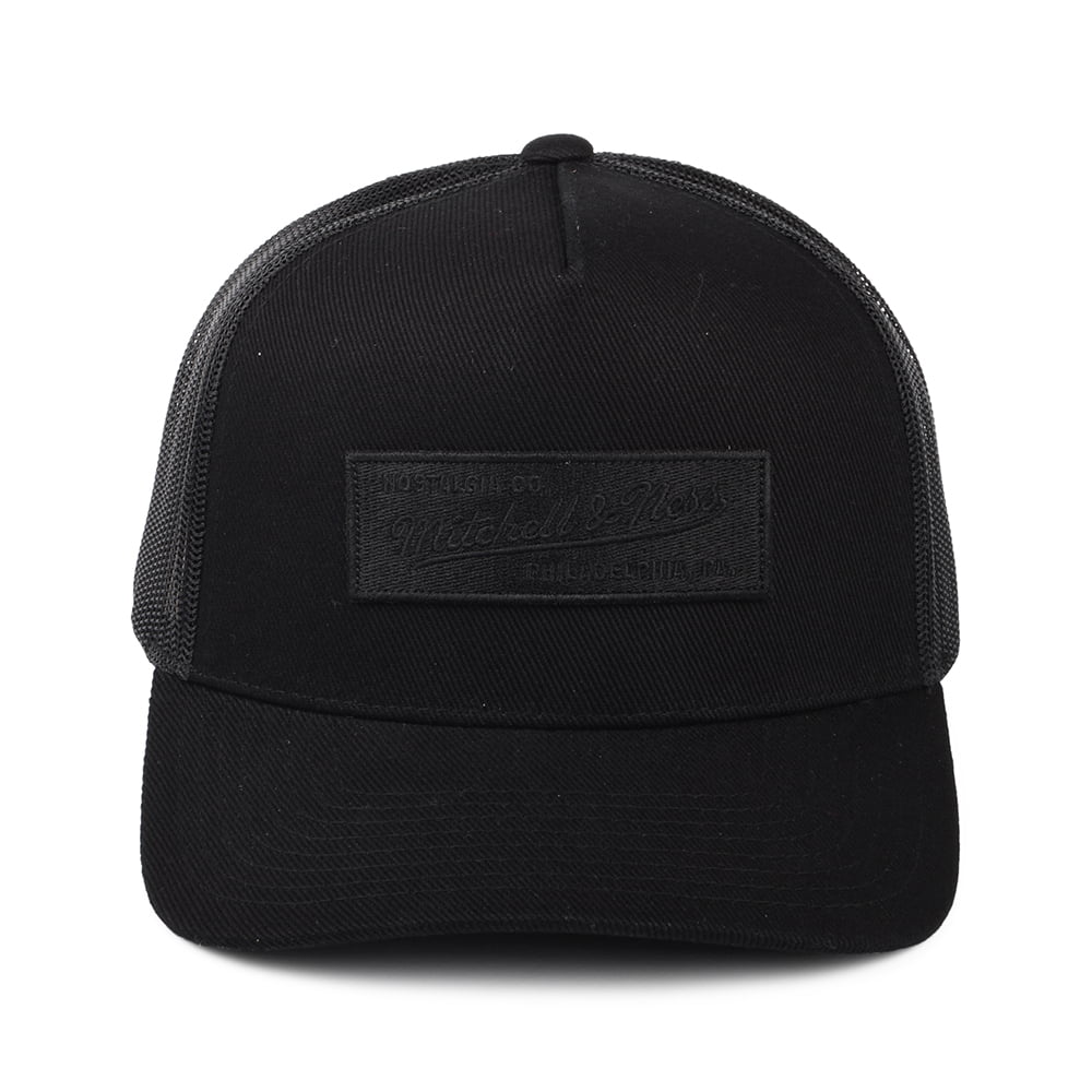 Casquette Trucker Branded Box Logo Classic noir MITCHELL & NESS