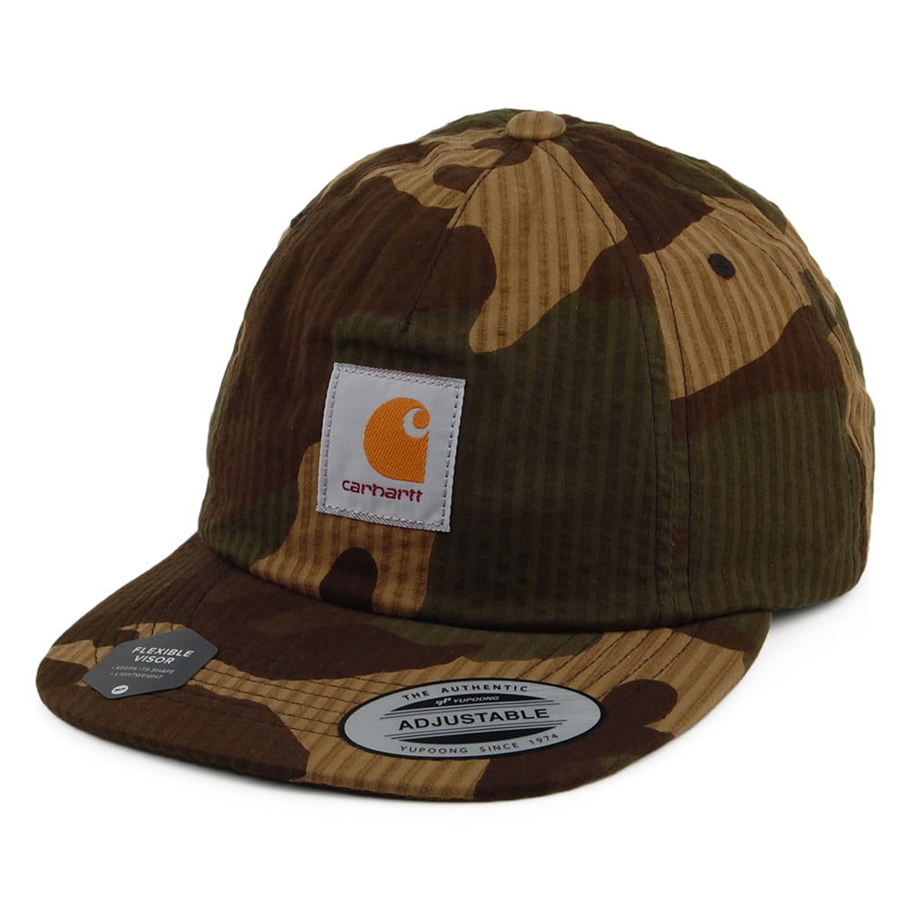 Casquette Strapback en Coton Seersucker Southfield camouflage CARHARTT WIP