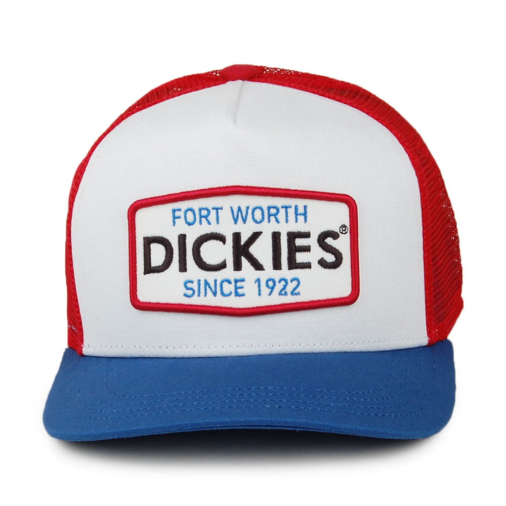 Casquette Trucker Millen blanc-rouge DICKIES